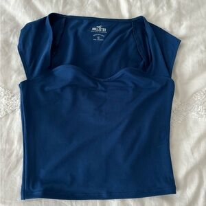 Dark Blue Hollister Tank Top
